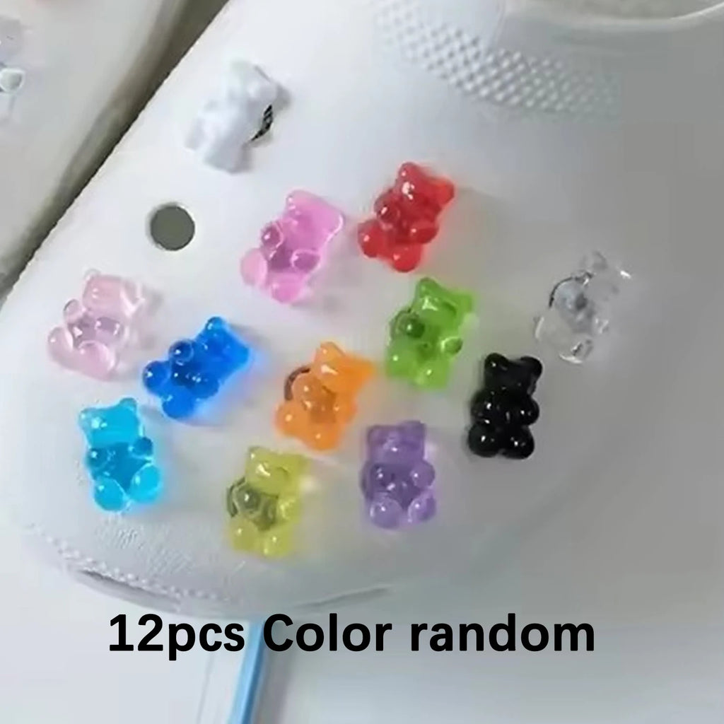 Croxi Jelly Bear Charm – Luminous DIY Charms Set for Bag & Accessories