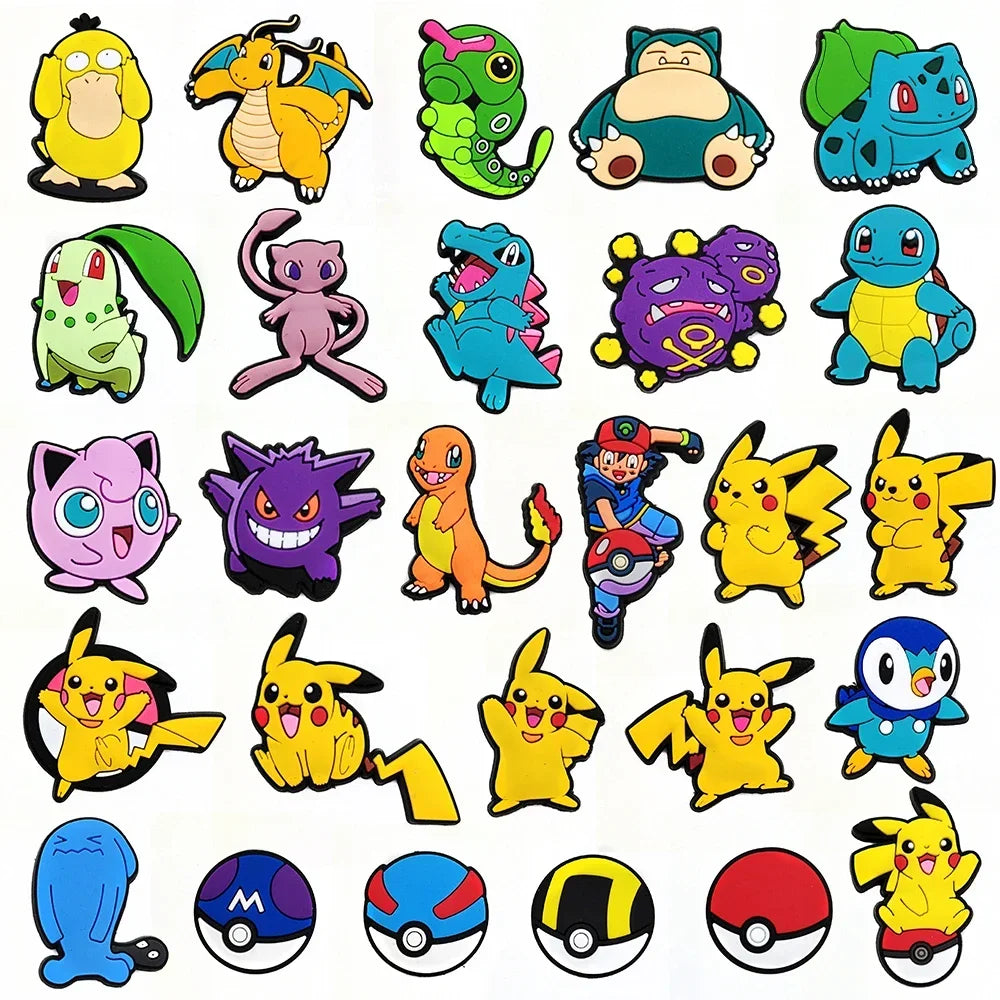 CROXi Charm Pokémon Pikachu – PVC Decoration for Bags & Clogs