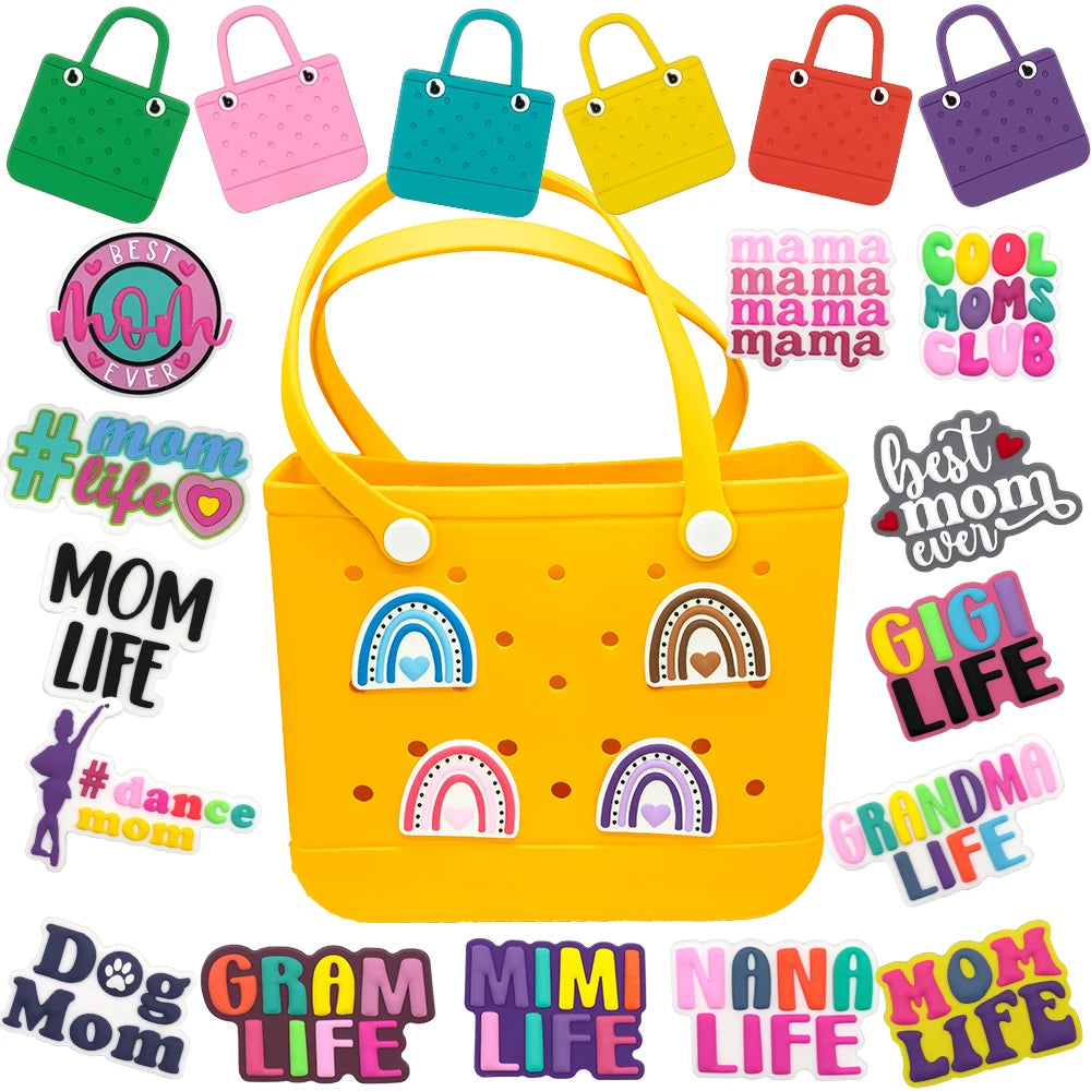 Croxi Charm PVC – Decorative Women's Charm for Handbag & Tote Bag