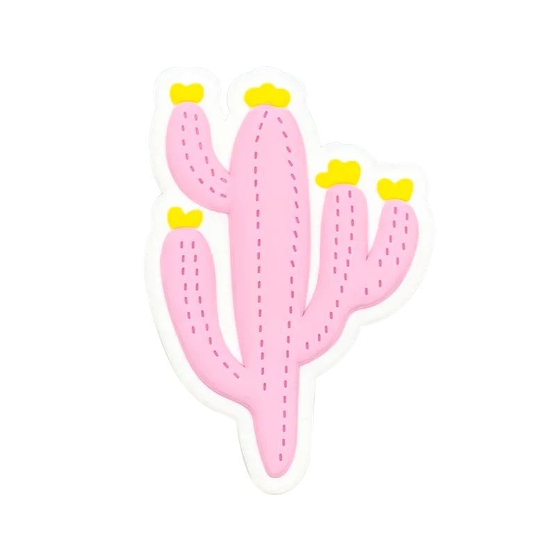 Croxi Charm Fruits & Plants – Decorative Cactus, Rainbow & Fruit Bag Charm