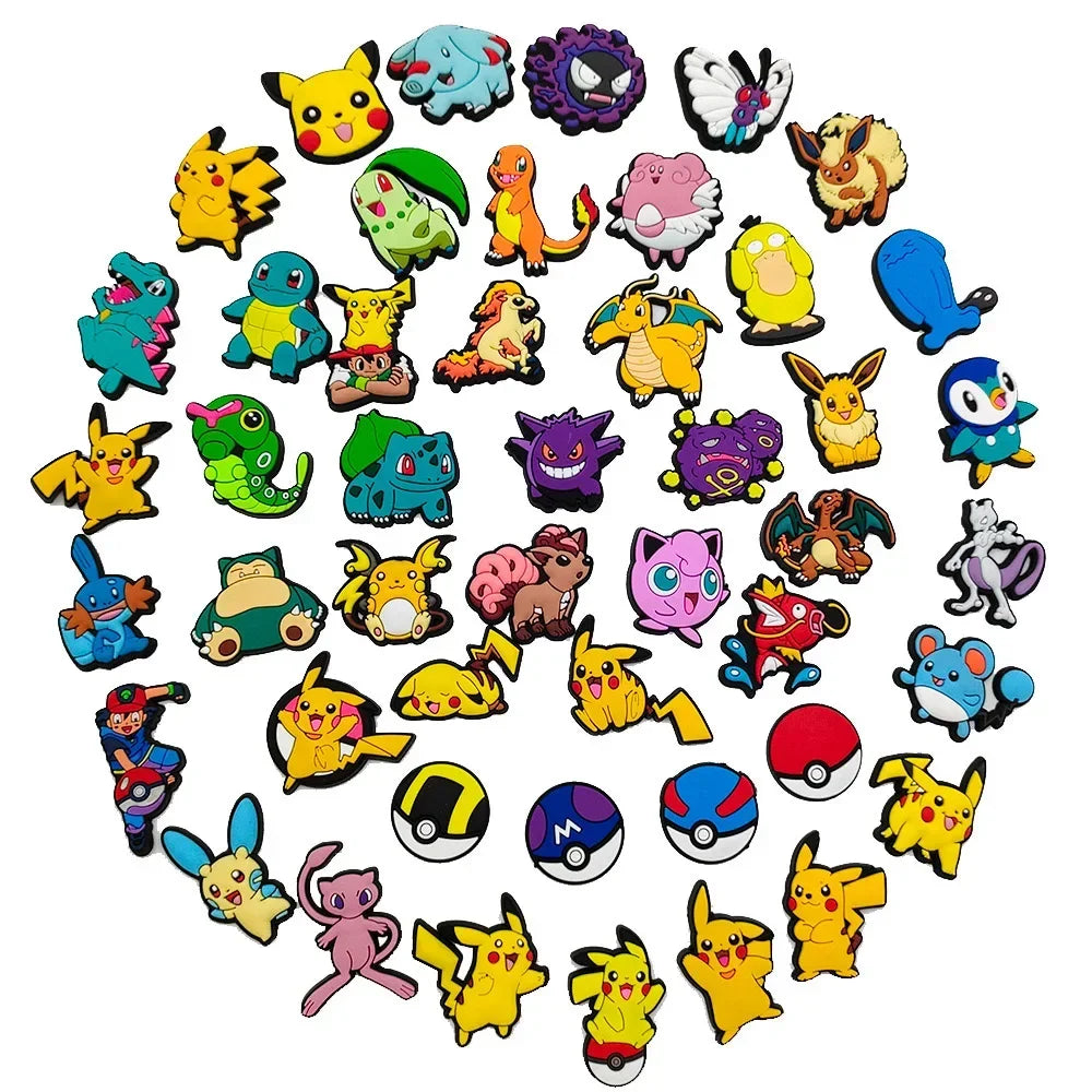 CROXi Charm Pokémon Pikachu – PVC Decoration for Bags & Clogs