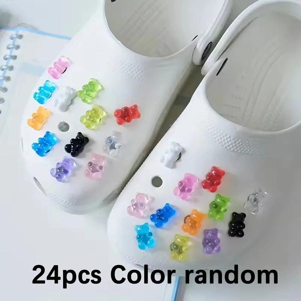 Croxi Jelly Bear Charm – Luminous DIY Charms Set for Bag & Accessories