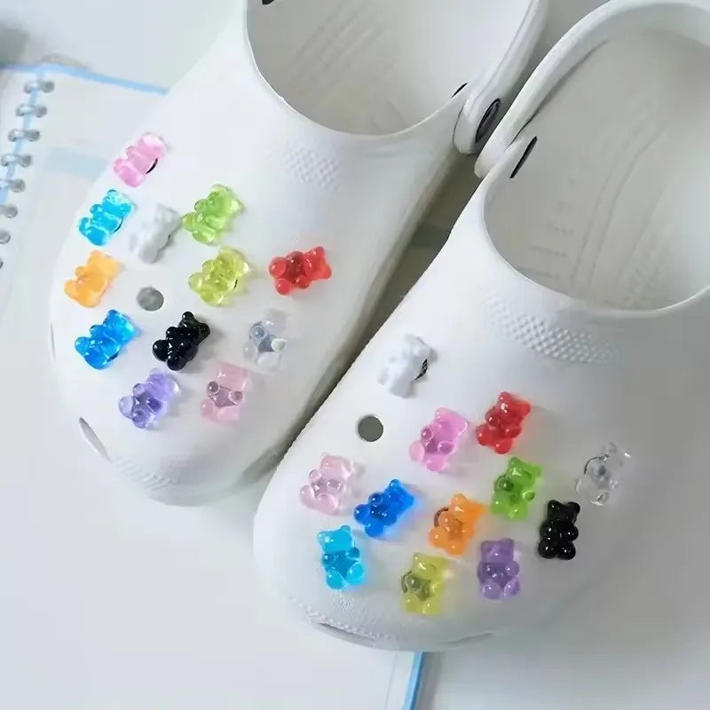 Croxi Jelly Bear Charm – Luminous DIY Charms Set for Bag & Accessories
