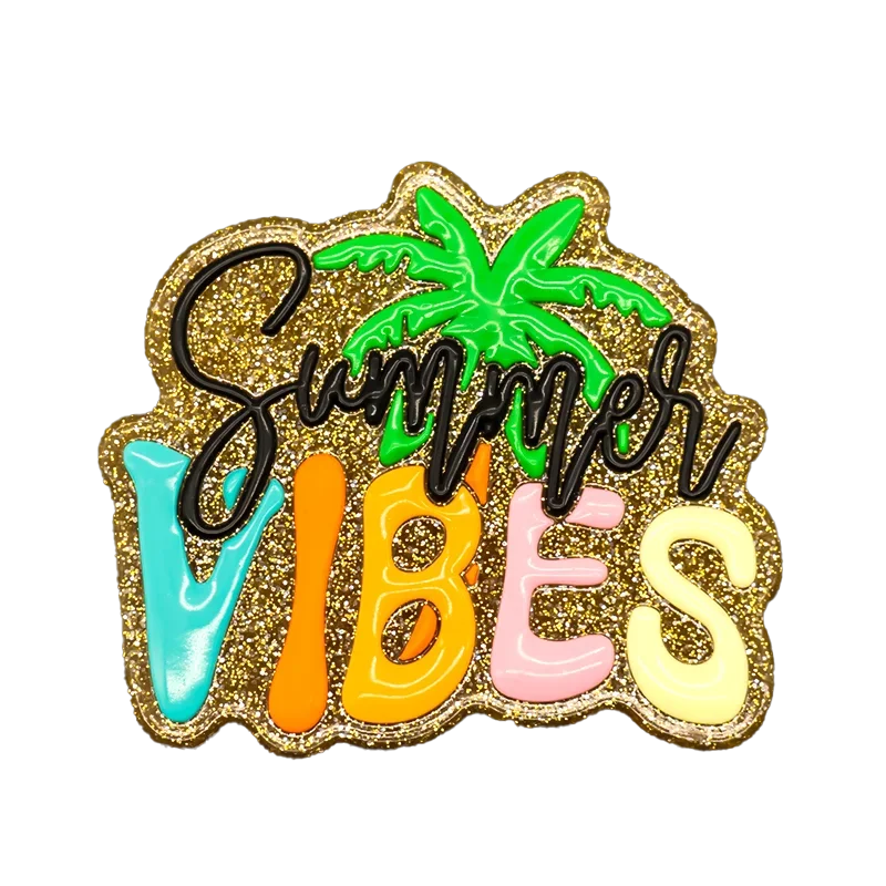 Croxi Charm Fruits & Plants – Decorative Cactus, Rainbow & Fruit Bag Charm