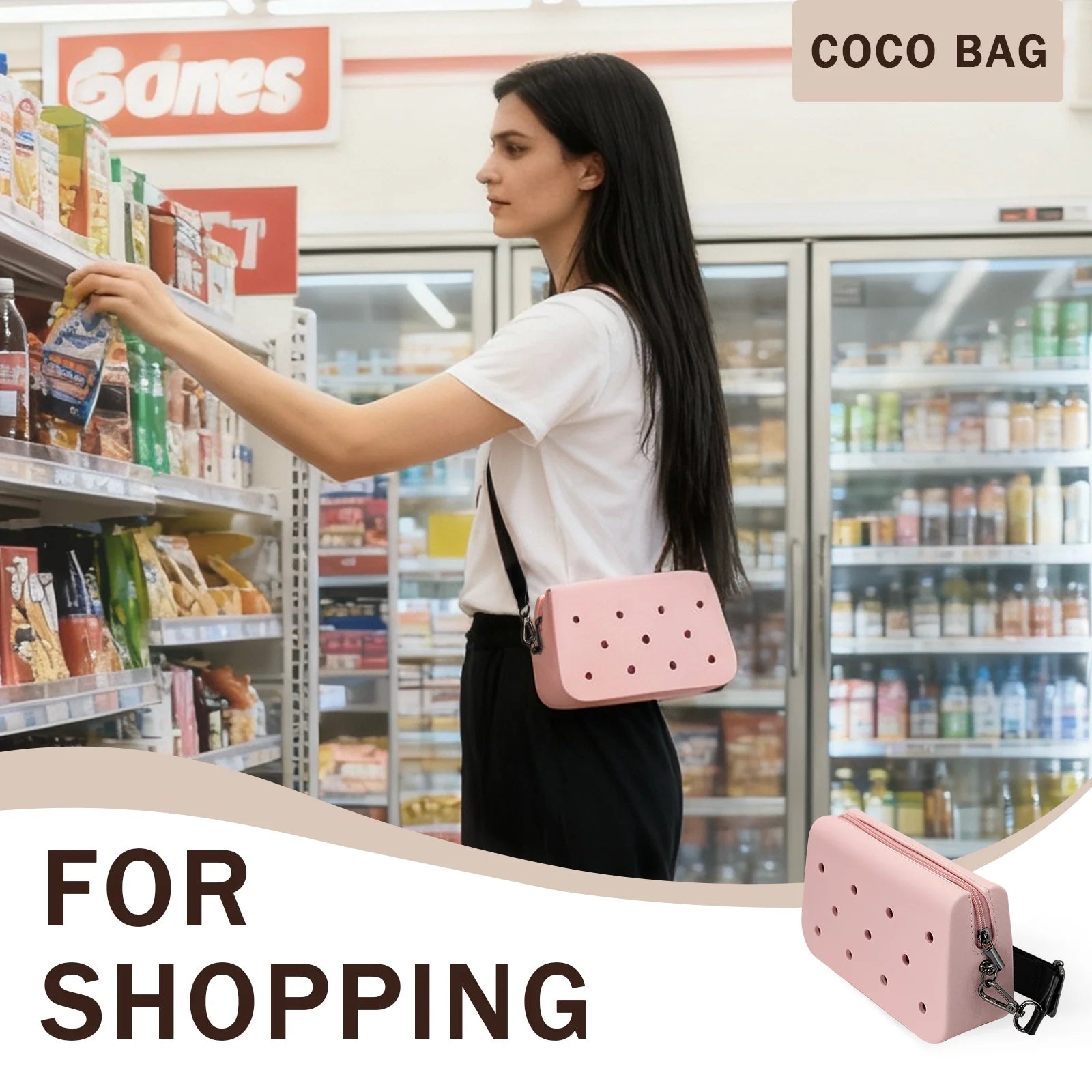 Croxi Pure – Women's Rubber Tote Bag