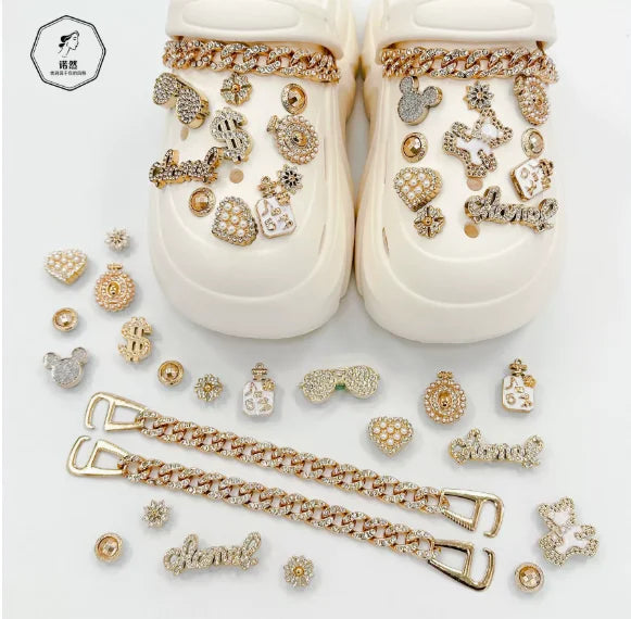 Set Charms Butterflies & Detachable Bows – Bag Decorations